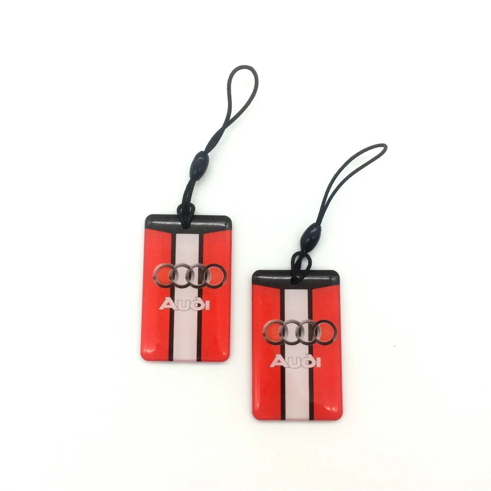 

UID RFID Tag 13.56MHz NFC magnetic key Proximity 1K S50 Chip Block Keyfob Token 5pcs