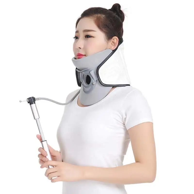 

Cervical Vertebra Tractor Household Inflatable Collar Cervical Neck Traction Device Neck Stretcher Health Care CCP040