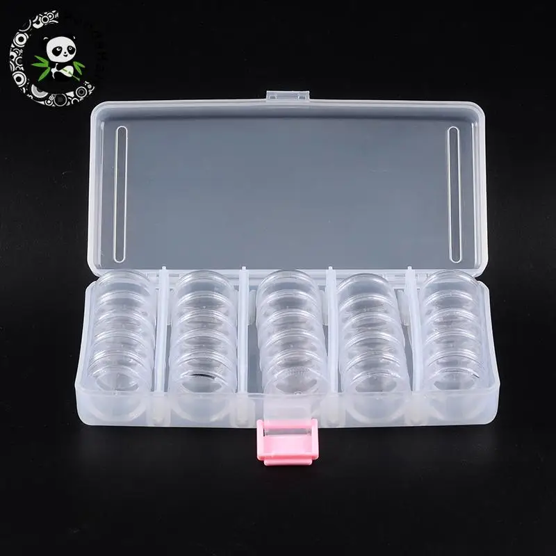 

1Set Plastic Bead Containers for Jewelry Packaging, 19cm long, 8.5cm wide, 3.5cm high