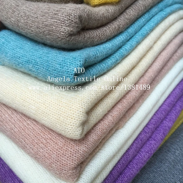 Knitted Fabrics Wholesale Thick Woolen Sweater Fabrics Super Soft