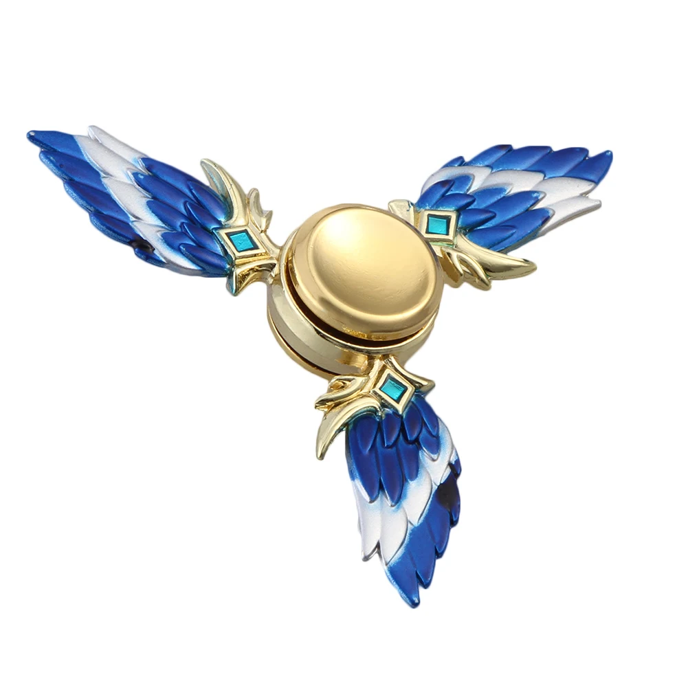 

Fidget Spinner King Of Glory Wing Tri-Spinner Fidget Spinner Hand Triangle Metal Finger Focus Toy ADHD Autism Kids/Adult