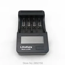 lii-400 Liitokala ЖК-дисплей Зарядное устройство 18650 26650 18500 14500 16340 3,7 V литиевая Батарея NiMH AA/AAA1.2V Батарея Зарядное устройство