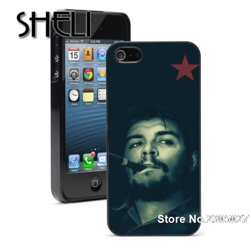 Чехол SHELI che guevara cigare для iPhone 5 6 6s 7 8 plus 11 pro X XR XS max Samsung S6 S7 edge S8 S9 S10 |