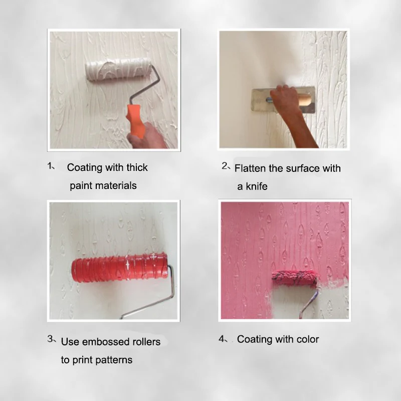 pintura de parede ferramenta pincel decoracao dupla cor 05
