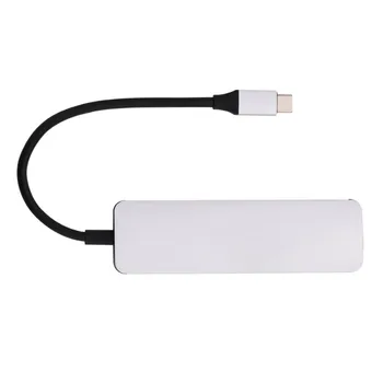 

5 in1 USB HUB 3* USB 3.0+SD/TF Card Ports Adapter Splitter High Speed Extended Card Reader For PC Laptop