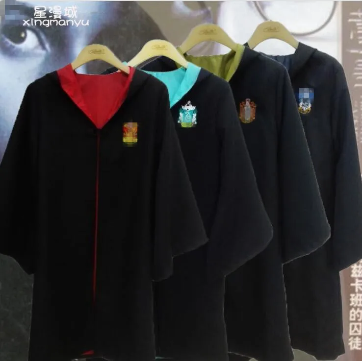 High Quality Gryffindor Robe Gryffindor Cosplay Costume Kids Adult
