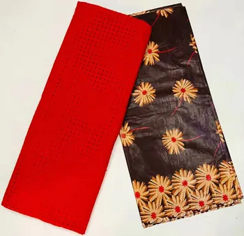 

2.5+2.5yards swiss voile lace in switzerland bazin riche getzner fabric african fabric african lace fabric dubai lace LJ-Z75