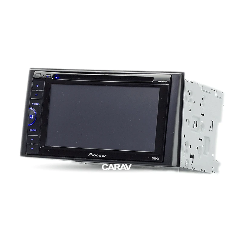 CARAV 11-072 Радио Монтаж стерео Установка отделка Установка 2-DIN dash комплект для KIA Cerato(LD) 2004-2008; Optima, Magentis