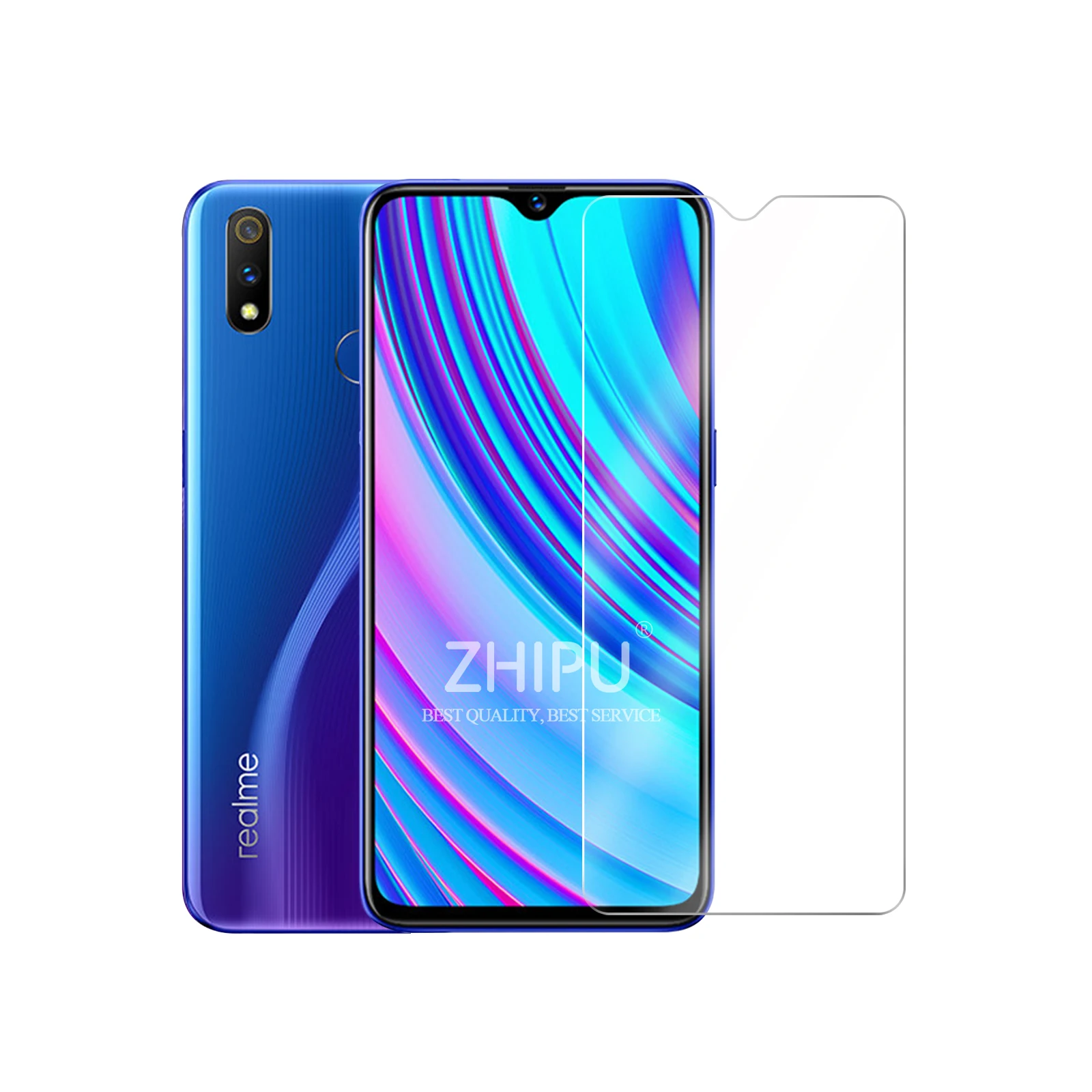 Закаленное стекло для Realme 3 Pro Защитное экрана 2.5D 9H закаленное X Lite RMX1851 защитная