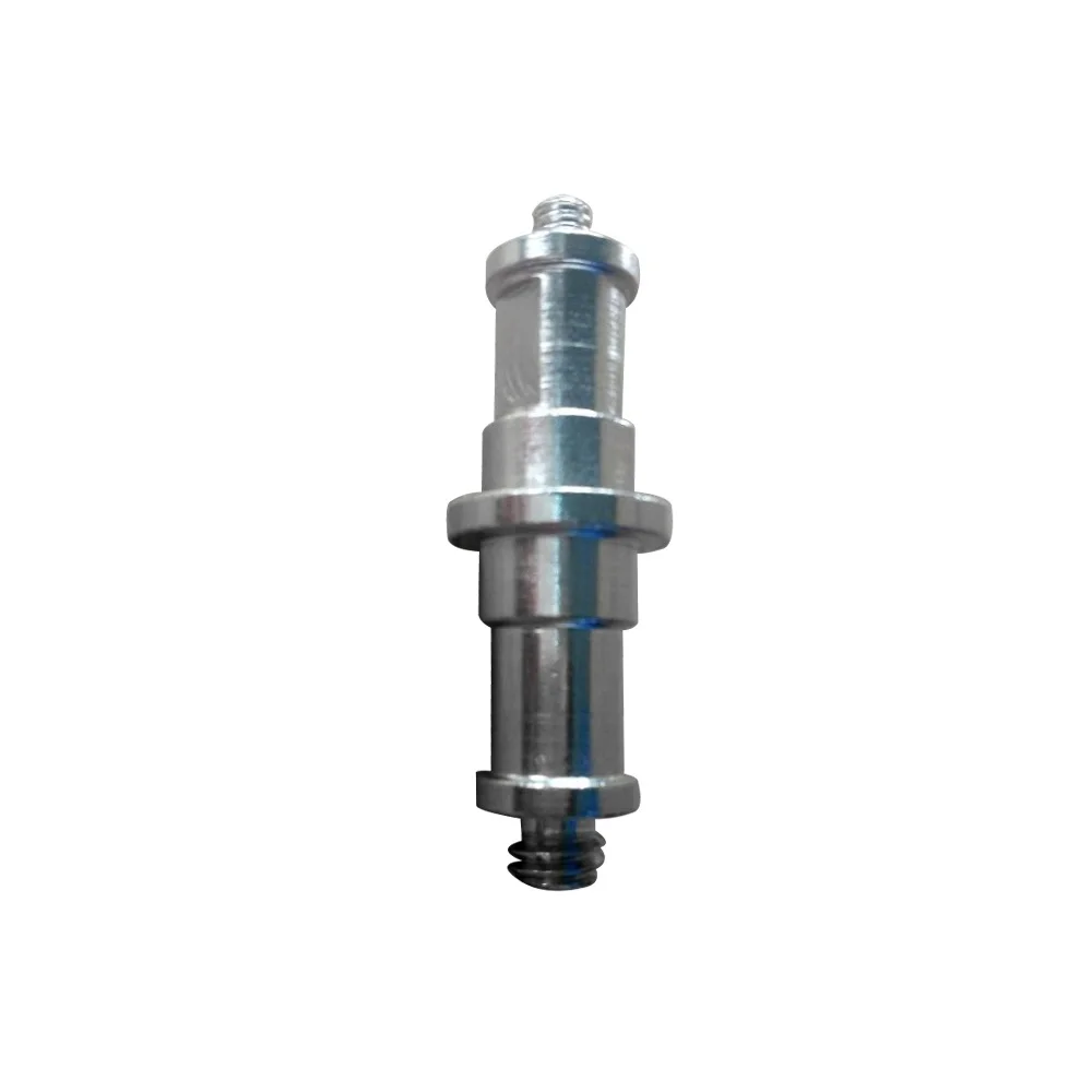 

1/4" and 3/8" Spigot Stud Adapter Male Screw Threaded to Light Stand M11-001