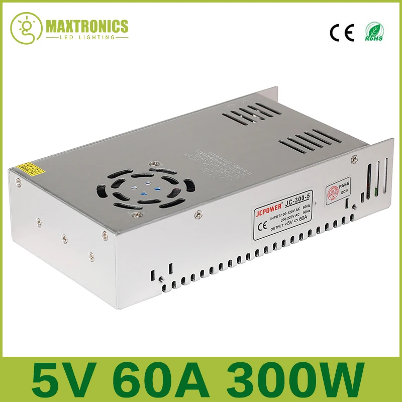 Трансформаторы DC5V высокое качество светодиодный свет драйвер для блок питания светодиодной ленты DC5V 2A 4A 6A 8A 10A 12A 20A 30A 40A 60A