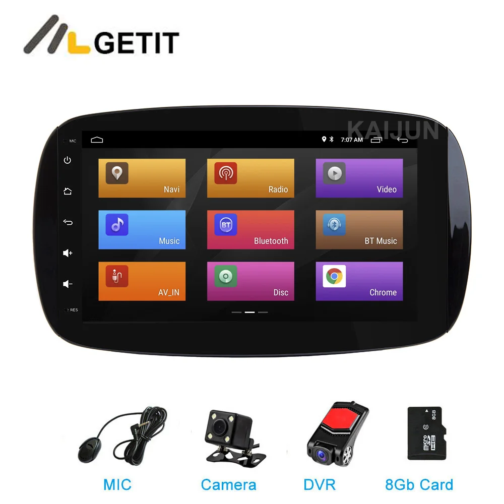 9 дюймов Android 0 автомобильный стерео радио для Mercedes Benz Smart Fortwo 2015 2018 gps