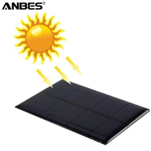 Solar Panel Portable Solar Cells Battery Phone charger 6V 0 6W Module DIY Small Cell Charger