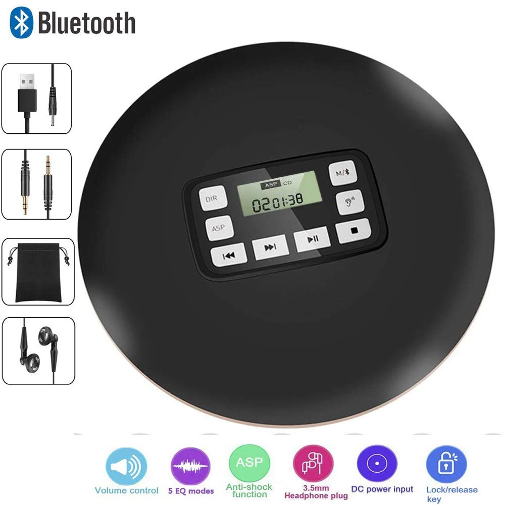 Bluetooth ポータブル Cd プレーヤー 小さなウォークマン Cd プレーヤー Led ディスプレイ 抗スキップ 耐衝撃 個人コンパクト ディスク音楽プレーヤー Cdプレーヤー Aliexpress Bluetooth ポータブル Cd プレーヤー 小さなウォークマン Cd プレーヤー Led ディスプレイ 抗スキップ 耐衝撃 個人コンパクト ディスク音楽プレーヤー Cdプレーヤー Aliexpress