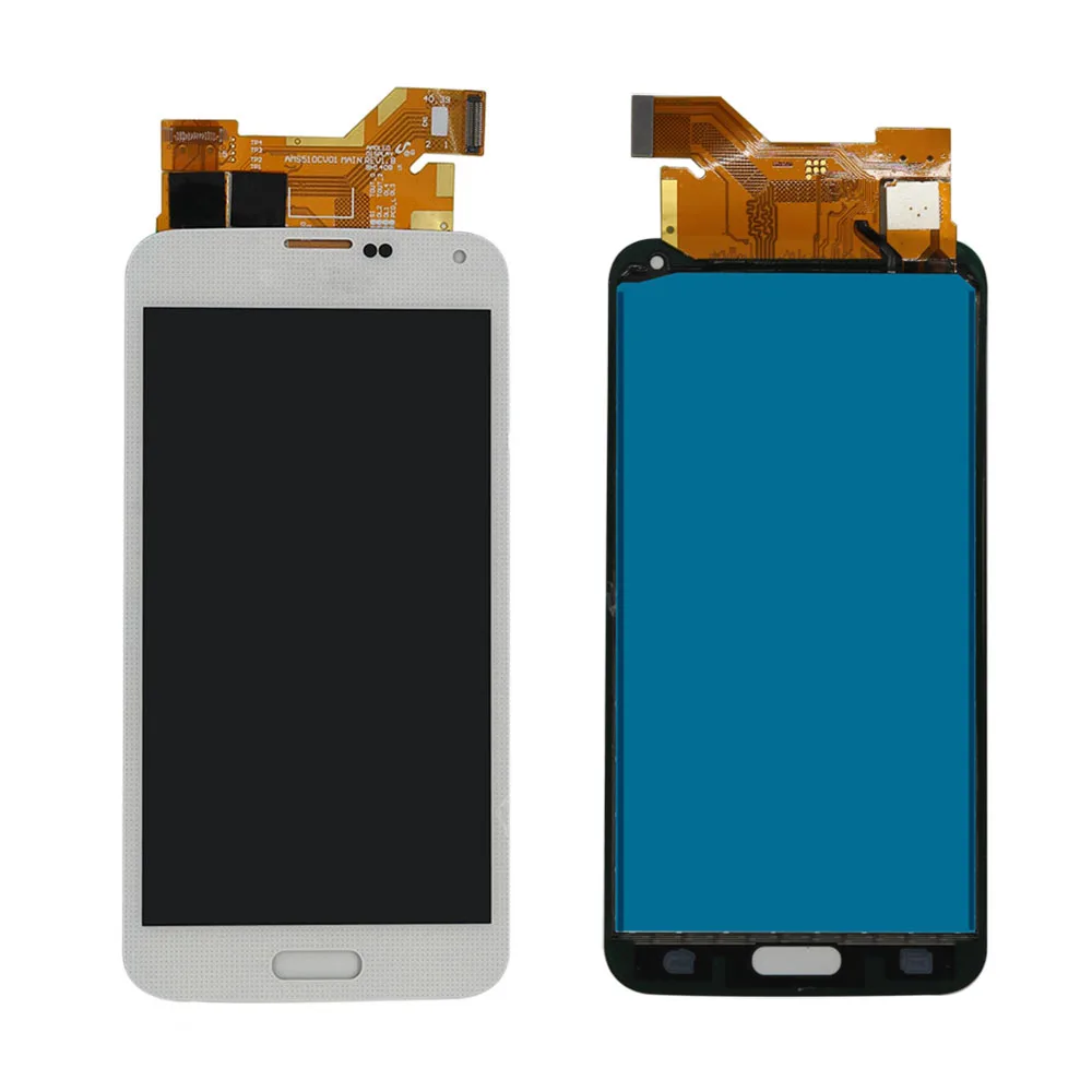 SAMSUNG S5 WHITE LCD SCREEN