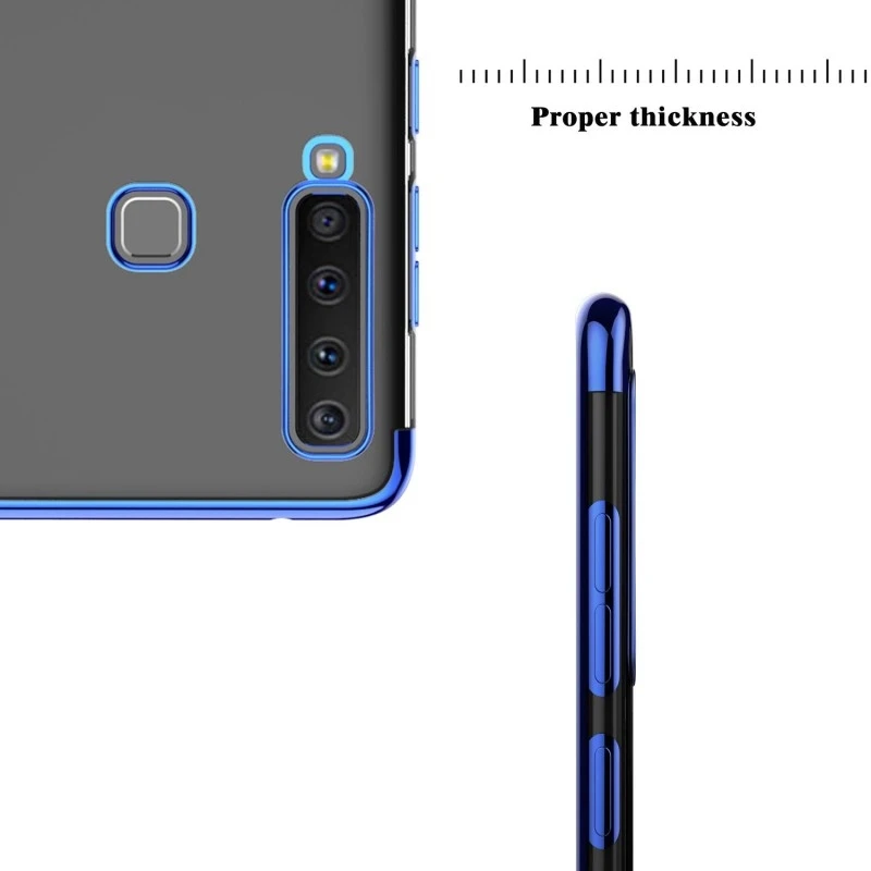 Покрытие чехол для Samsung Galaxy A9 A7 A8 Plus A6 plus A9S 2018 силиконовый A5 A3 2017 2016 чехол|Бамперы| |