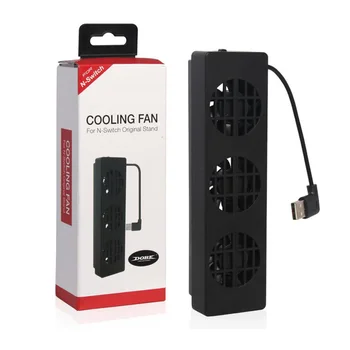 

External USB Cooling Fan for Nintendo Switch Docking Station Fans with Adjustable Speed Controll for NS Nintend Original Dock