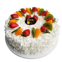 Игрушечный Торт Модель фруктовая Роза модель именинного торта поддельная подставка для торта пластиковый образец съемки реквизит свадебное украшение для торта