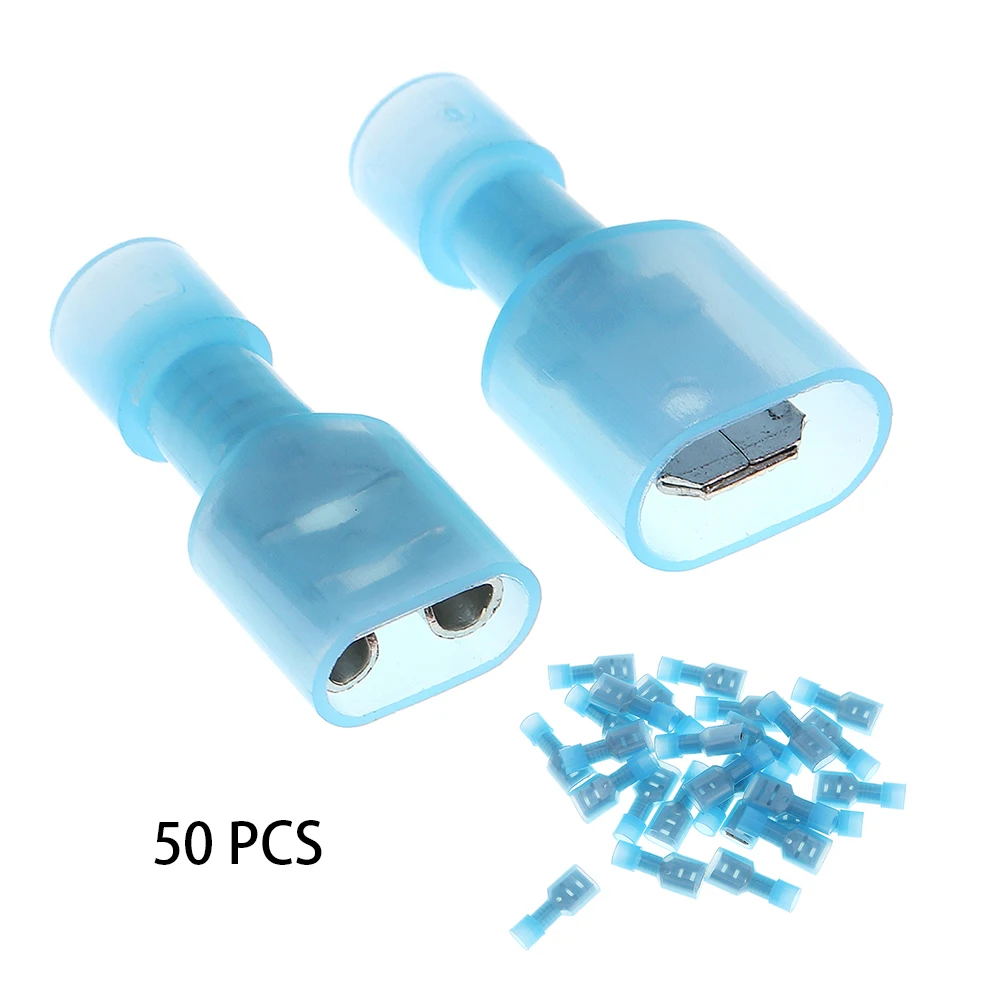 Buy 50pcs/set Male and Female Electrical Crimp Nylon