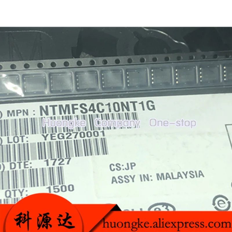 10pcs/lot NTMFS4C10NT1G SO-8FL NTMFS4C10N označit 4C10N  energie MOSFET 30 V 46 lodni  po jednom n−channel