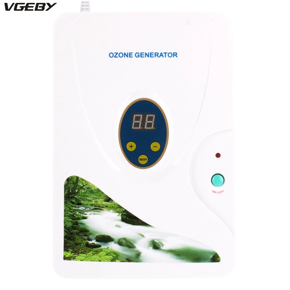 

Original Ozone Generator Ozonator Digital Display Air Purifiers 600mg/h Oil Vegetable Meat Fresh Purify Air Water Household
