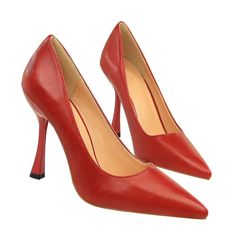 

Brand Office Lady Formal Dress Shoes Women Sexy Nightclub High Heels Women Pumps Stiletto Thin Heel Pointed Toe Shoes B050