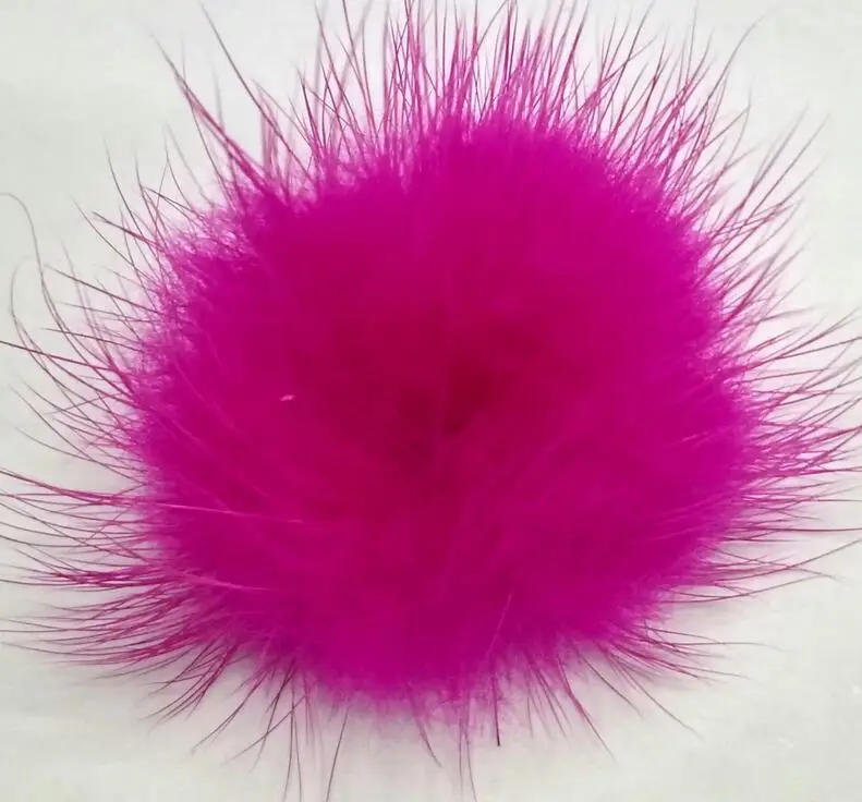 50 шт в цвете 40 мм мех ремесло Помпон Мяч помпон милые помпоны для шпильки для волос, заколки для волос орнамент аксессуары GR101