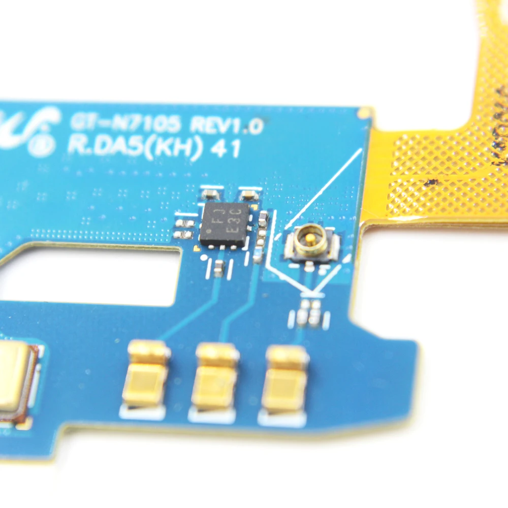 100 шт./лот для samsung Note 2 4G N7105 зарядки USB Порты и разъёмы док-станция для зарядки с гибким кабелем