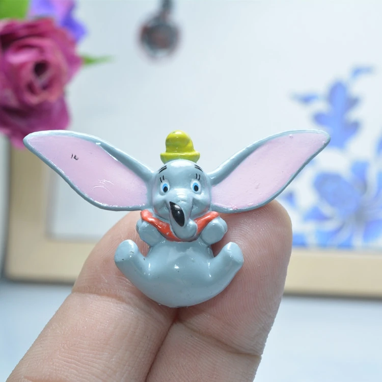 cute cartoon dumbo pvc figure toy model doll children kids