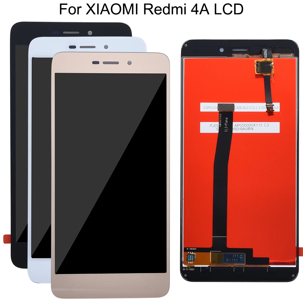 

Xiaomi Redmi 4A LCD Display Touch Screen Digitizer Assembly For Xiaomi Redmi 4A LCD With Frame 4A Pro Display Replacement