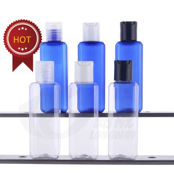 

48pcs/lot 100ml plastic empty bottles with press cap (Disc top cap ),bottle for lotion shampoo cosmetic packaging