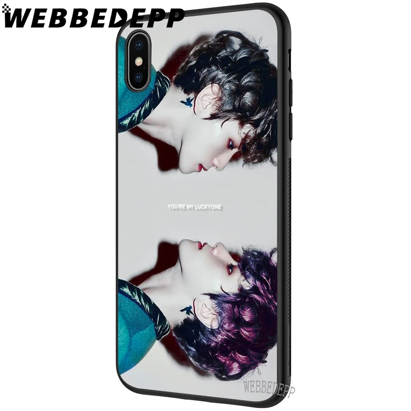 WEBBEDEPP BAEKHYUN EXO мягкий чехол для iPhone 5 5S 6 6S 7 8 Plus X XS 11 Pro Чехол MAX XR|Бамперы| |