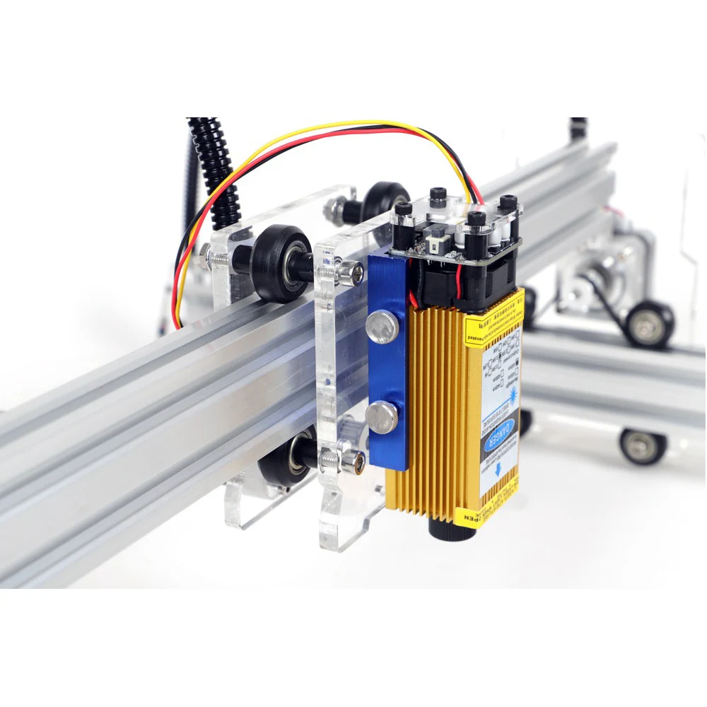 Nuevo enrutador de madera 15W A3 Pro CNC máquina de grabado láser de Metal acero inoxidable acrílic