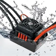 Щеточный электронный регулятор скорости HOBBYWING QUICRUN WP8BL150 Водонепроницаемый WP 8BL150 150A R/C бесщеточным Мотором ESC Скорость контроллер для 1/8th