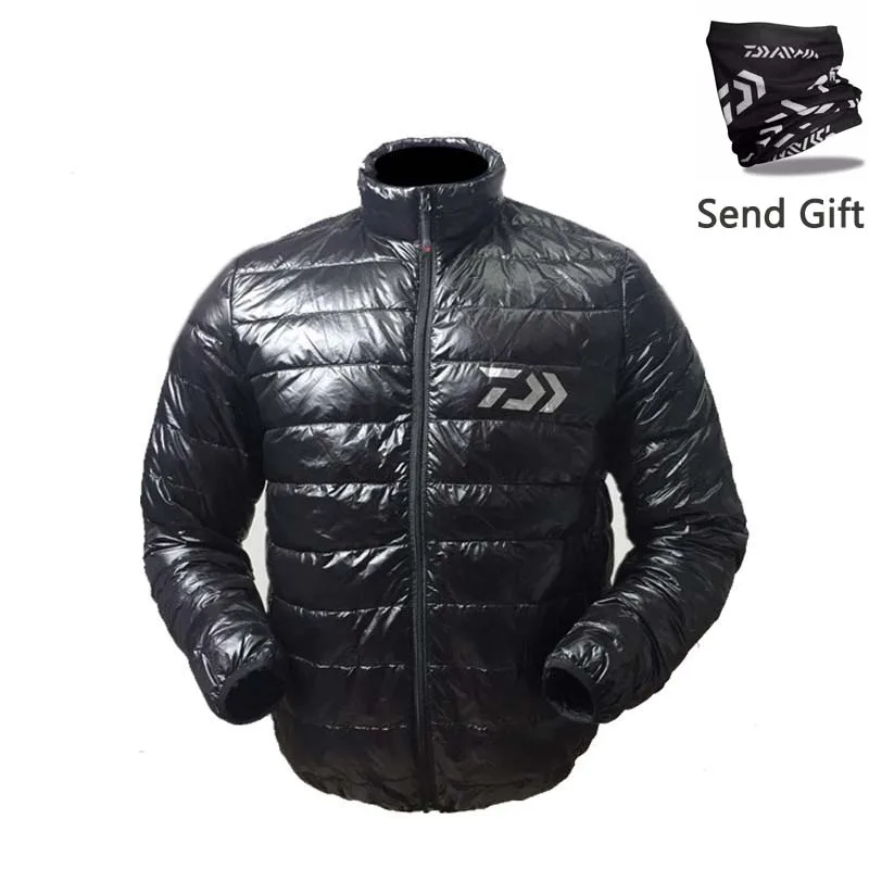 

2018 Daiwa Jacket Autumn And Winter New Keep Warm Outdoors Down Jacket Breathable Light White Goose Breathable Sports coat