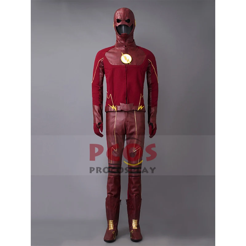 

The Flash Season 2 Barry Allen Cosplay Costume & Boots mp003196