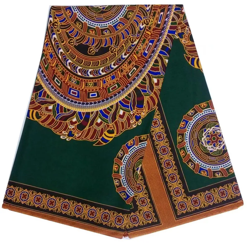 

Latest Java wax fabric African fabric real wax / wax prints fabric hot selling Ankara cotton fabric 6 yards !smt050806