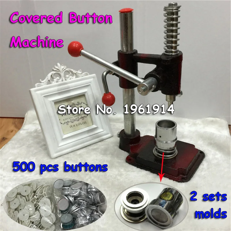 Fabric Covered Button Press Machine Handmade Fabric Self Cover Button