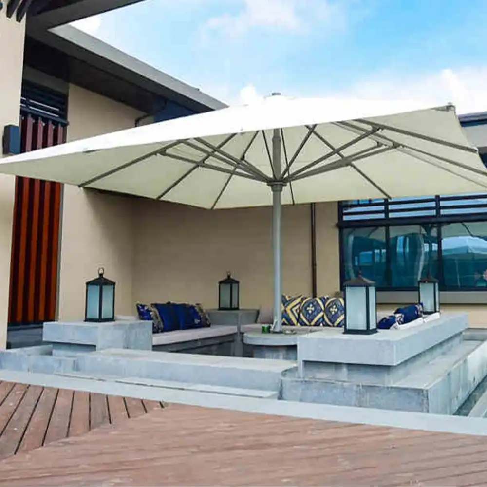 5x5 Meter Persegi Aluminium Untuk Super Besar Luar Ruangan Teras Berjemur Payung Raja Payung Kerai Mebel Meliputi Dengan Cross Bar Sun Umbrella Patio Umbrella Patiooutdoor Patio Umbrellas Aliexpress
