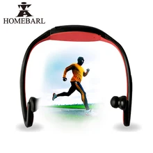 HOMEBARL BS19C Bluetooth 4,0 Спорт беспроводной средства ухода за кожей Шеи наушники, гарнитура + 8 Гб 16 Micro SD карты/FM радио/Mic PK ZK-S9