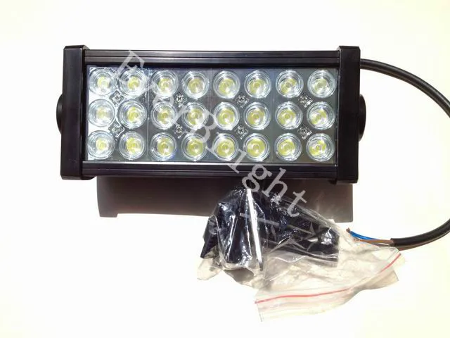 

E-Bright hot!!!2pcs 4300 Lm 72w Led Work/Mine Light Bar Off Road Driving Lamps