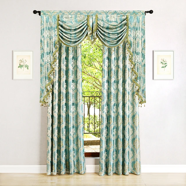 Golden Royal Luxury Window Curtains 2