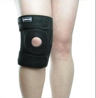 

Sports safety Support Guard Four spring breathable mesh to strengthen the knee wrapped adjustable skid knee brace