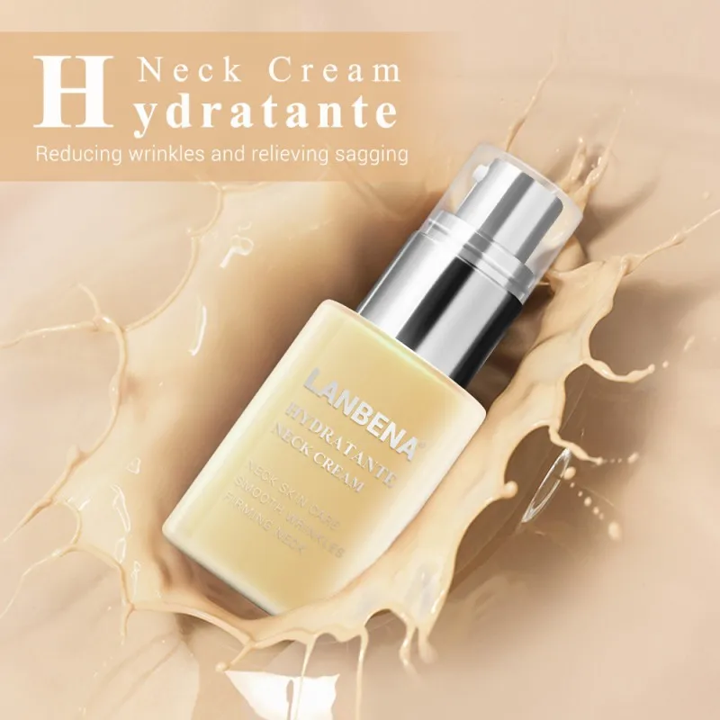 Hydrating Neck Care Cream Neck Mask Anti Wrinkle Firming Moisturizing Reduce Fine Lines Relieving Neck Beauty Skin Care