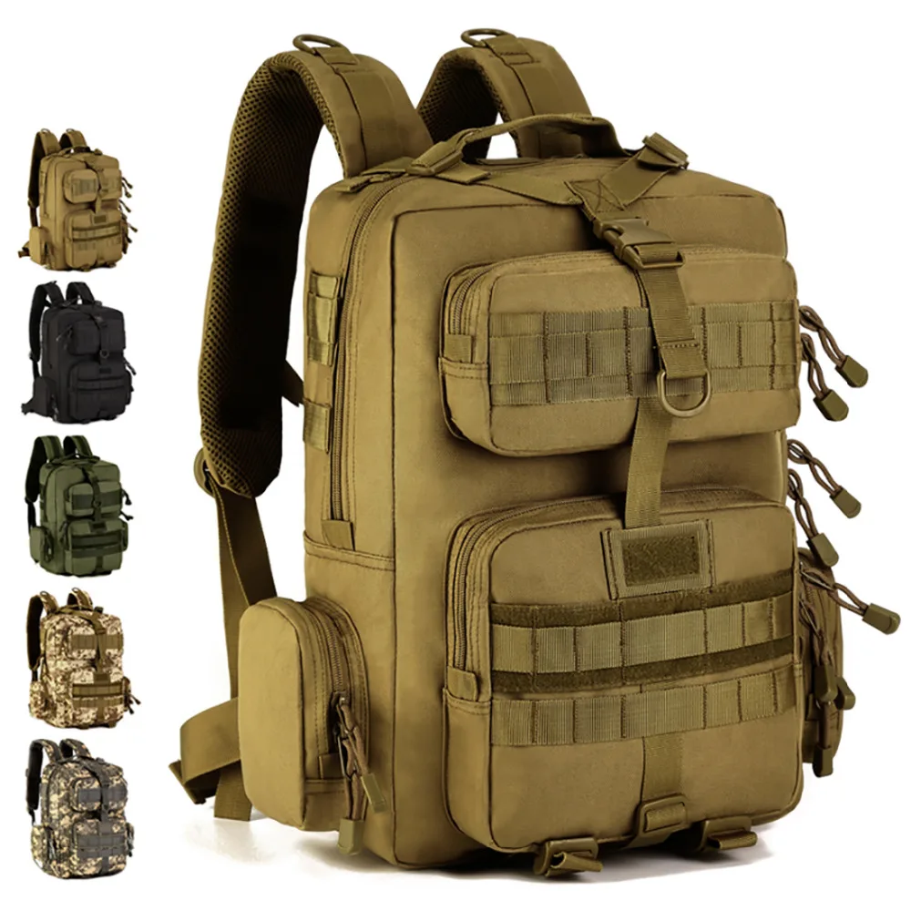 

Men 1000D Nylon Designer Military Assault Molle Backpack Daypack Riding Travel Famous Famous Laptop Bag Rucksack Knapsack New