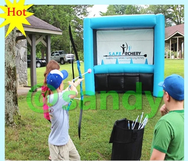 Archery Carnival Game With Bow N Arrow Inflatable Archery Shooting Sport Game Kids Adults Inflatable Safe Archery Sport Game Inflatable Bouncers Aliexpress
