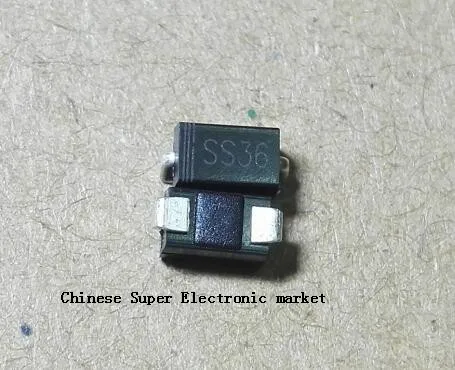 100 шт. SS36 30 в 60 А SMD SR360 diode SMA sk36 | Электронные компоненты и принадлежности