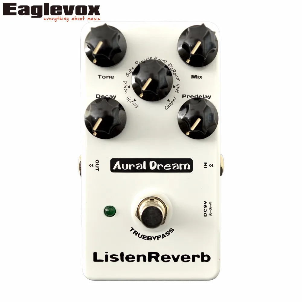 Aural Dream Listen Reverb Digital Effects Electric Guitar Effect Padel