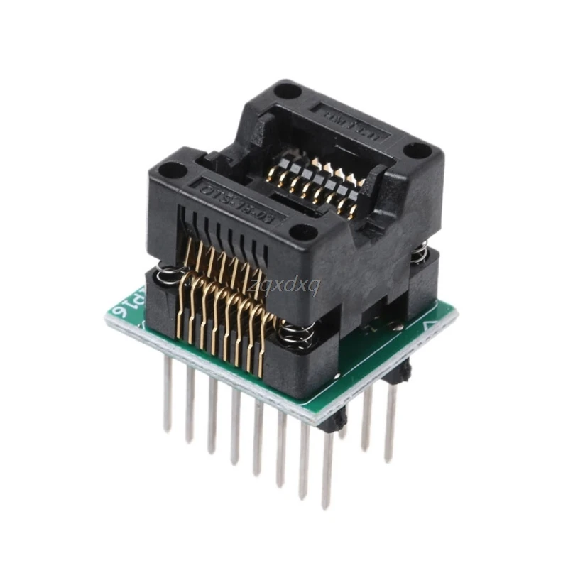 SOP16 к DIP16 поворот SOIC16 IC socket программатор гнездо адаптера 150mil оптовая продажа и