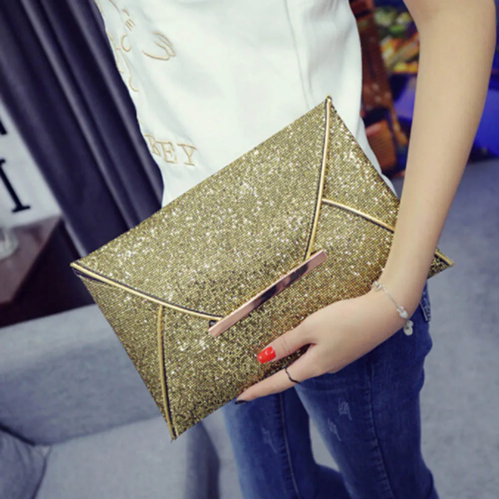 

Fashion Women's Clutch Bag Leather Women Envelope Bag Clutch Evening Bag Female Clutches Handbag Immediately Shipping